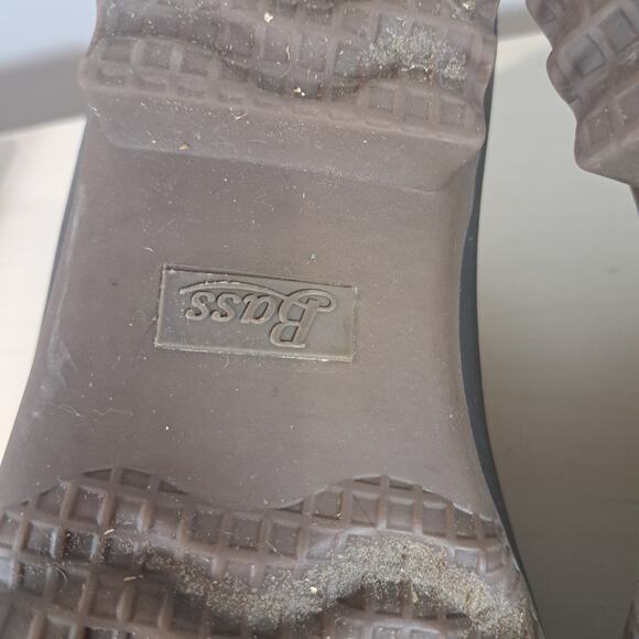 G. H. Bass Huey Men's Leather Rubber Duck Boots Rain Boot Ankle Waterproof 12M - Picture 8 of 11